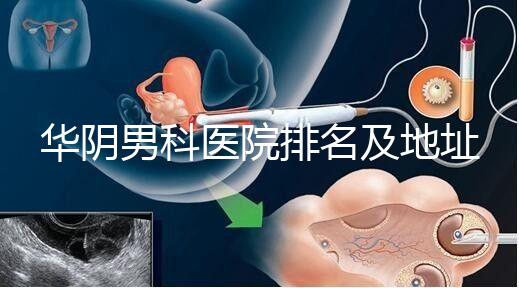 華陰男科醫院排名及地址整理，看完就知道去哪兒了