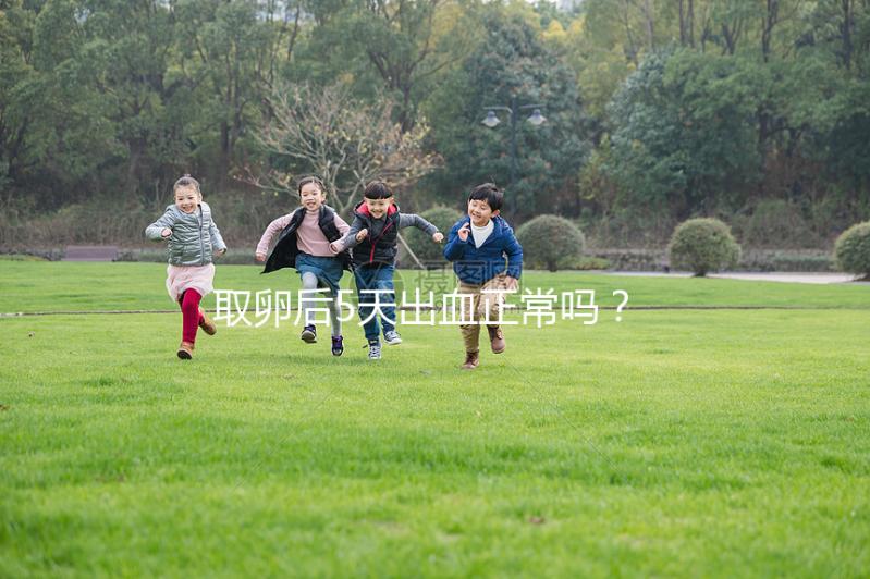 取卵后5天出血正常嗎？找準原因才是關(guān)鍵！