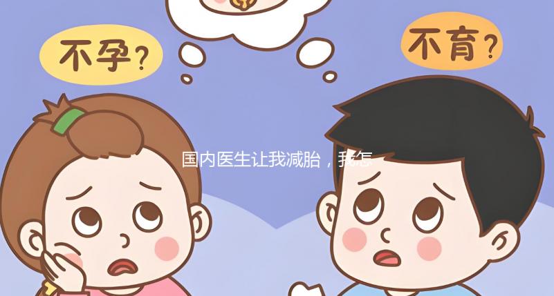 國內(nèi)醫(yī)生讓我減胎，我怎么能一次生兩個(gè)孩子呢？