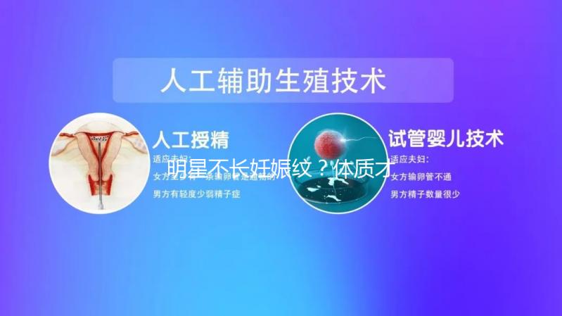 明星不長妊娠紋？體質才是妊娠紋形成的關鍵