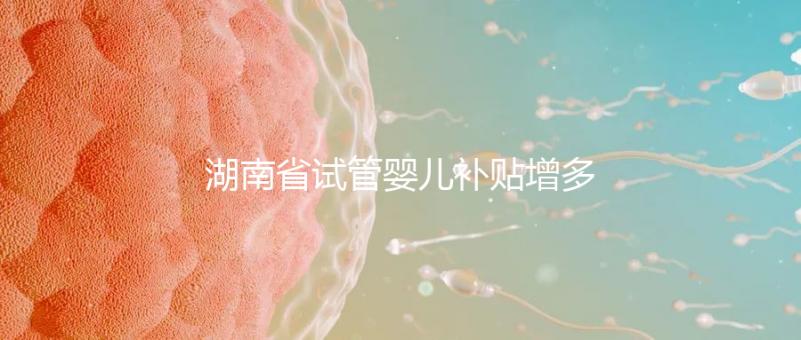 湖南省試管嬰兒補(bǔ)貼增多？專家：未來或?qū)⒓{入醫(yī)保