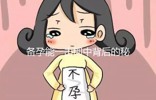 備孕能一擊即中背后的秘密？你要長期做到這6點！