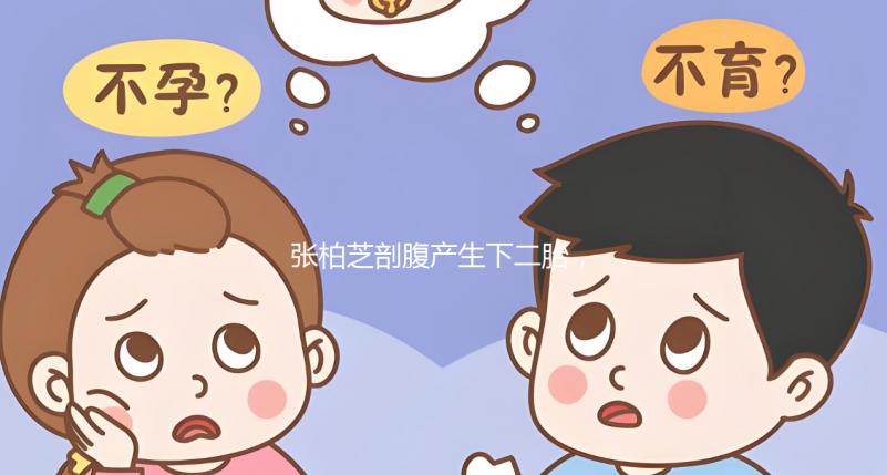 張柏芝剖腹產(chǎn)生下二胎，跟謝霆鋒一個(gè)模子刻出來(lái)的