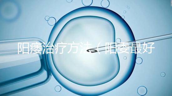 陽痿治療方法（陽委最好的治療方法）