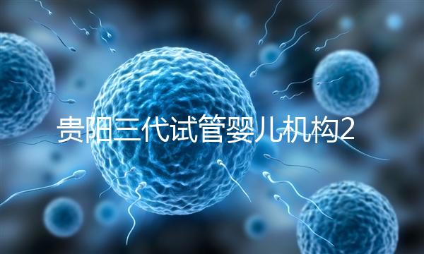 貴陽三代試管嬰兒機構2024年排名前十，參考知名醫院名單！